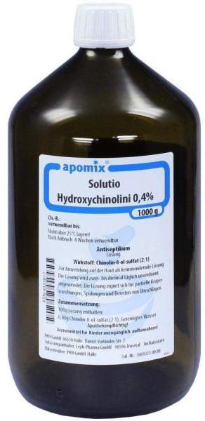 Solutio Hydroxychinolini 0,4 % 1 L