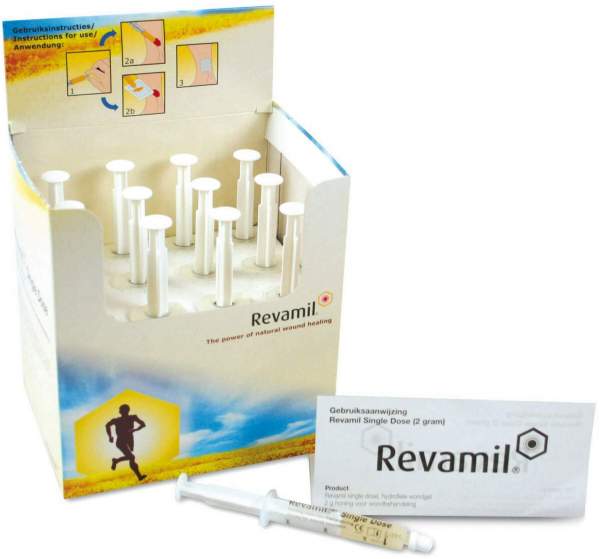 Revamil Gel Single Dose 2g Medizinischer Honig Spritzen