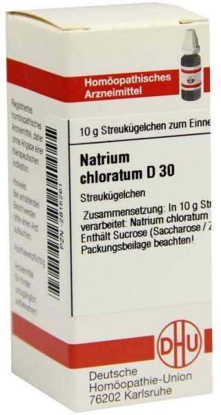 DHU Natrium chloratum D30 Globuli