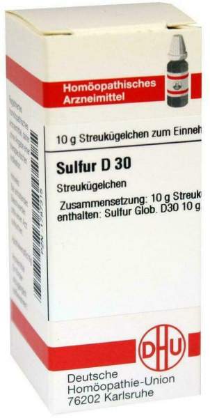 Dhu Sulfur D30 10 G Globuli