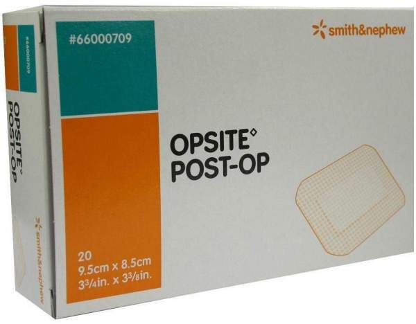 Opsite Post Op 9,5x8,5cm Verband