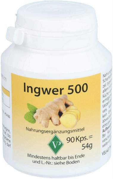 Ingwer 500 Kapseln