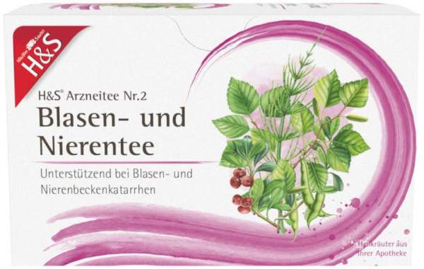 H&amp;S Blasen- und Nierentee 20 Filterbeutel