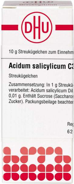 ACIDUM SALICYLICUM C 30 Globuli 10 g