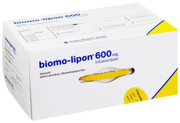 Biomo Lipon 600 mg Infusionsset 5 Ampullen