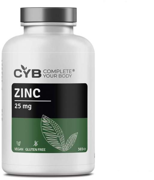 Cyb Zink 25 mg Hochdosiert Vegan 365 Tabletten
