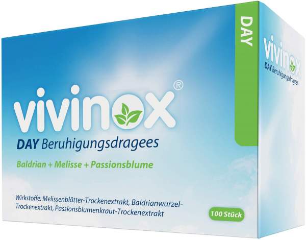 Vivinox DAY Beruhigungsdragees 100 überzogene Tabletten