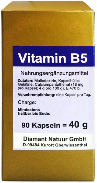 Vitamin B5 90 Kapseln