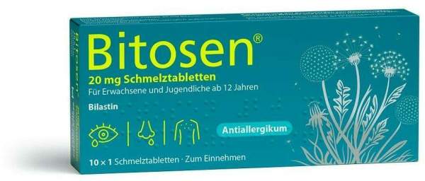 Bitosen 20 mg 10 Schmelztabletten
