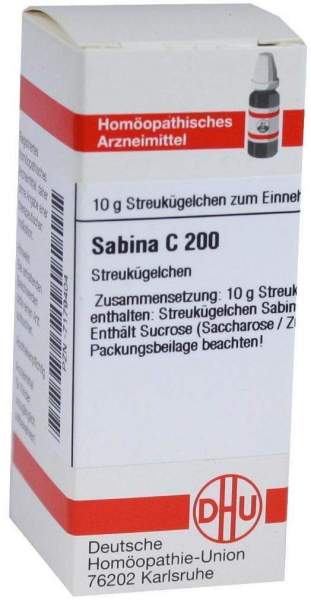 Sabina C 200 Globuli