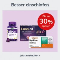 Geeignete Produkte bei Einschlafproblemen