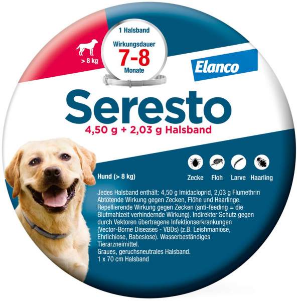 Seresto Halsband für große Hunde 1 Stück