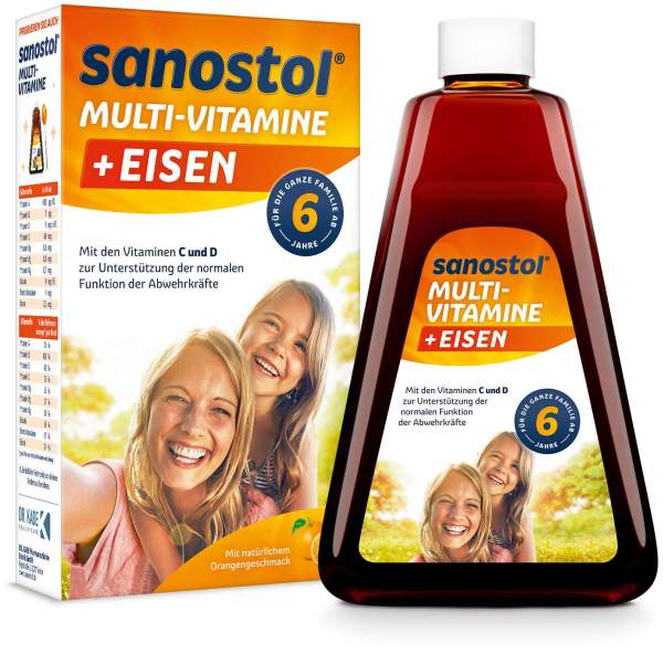 Sanostol Plus Eisen 460 ml Saft
