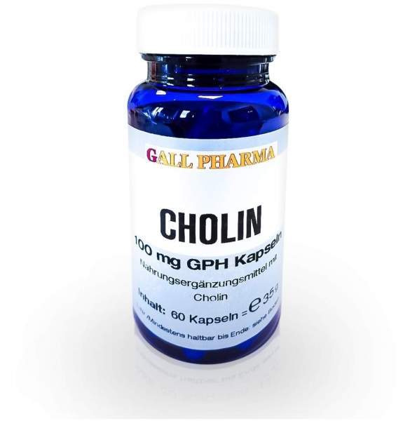 Cholin 100 mg Gph 60 Kapseln