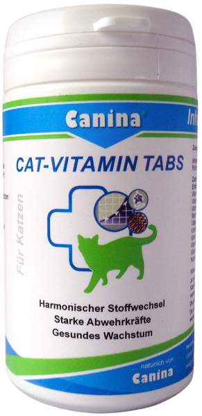 Cat Vitamin Tabs vet. 100 Stück