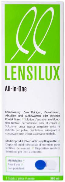Lensilux All-in-One 360 ml Kombilösung + Behälter