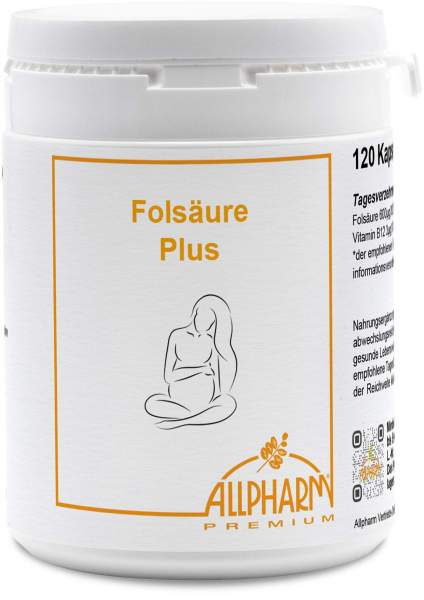 Folsäure Plus Kapseln 120 Stück