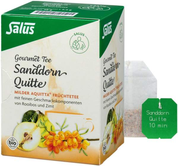 Sanddorn Quitte Gourmet Salus Aquitta 15 Filterbeutel