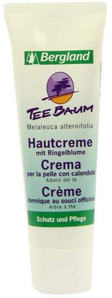 Teebaum Hautcreme Mit Ringelblume Bergland Tube 50 ml Creme