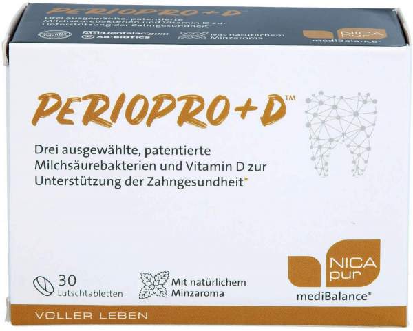 Nicapur Medibalance Periopro+d 30 Lutschtabletten