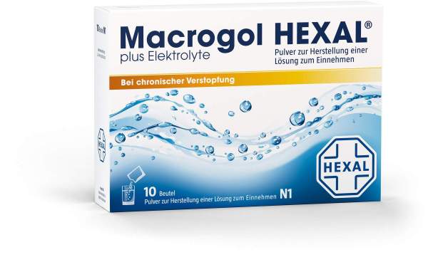 Macrogol Hexal Plus Elektrolyte 10 Beutel