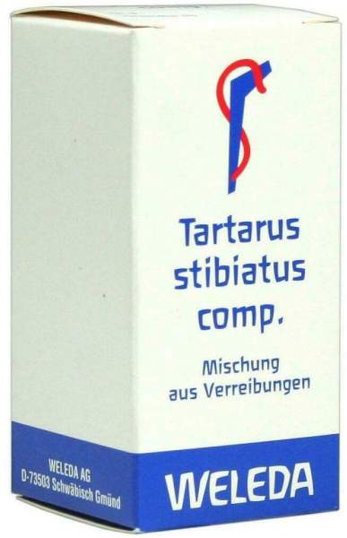 Weleda Tartarus Stibiatus Comp 20 G Trituration