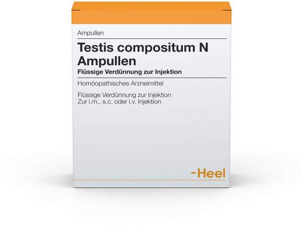 Testis Compositum N Ampullen 10 Stück