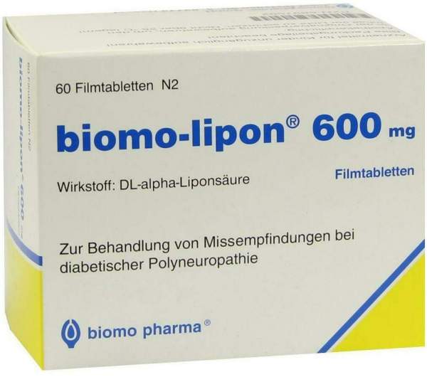 Biomo Lipon 600 60 Filmtabletten