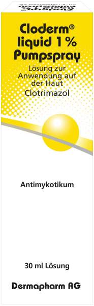 Cloderm Liquid 1% 30 ml Pumpspray