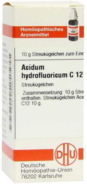 Dhu Acidum Hydrofluoricum C12 Globuli