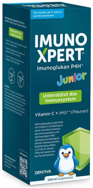 Imunoxpert Junior Suspension Vitamin C + Beta - Glucan 250 ml