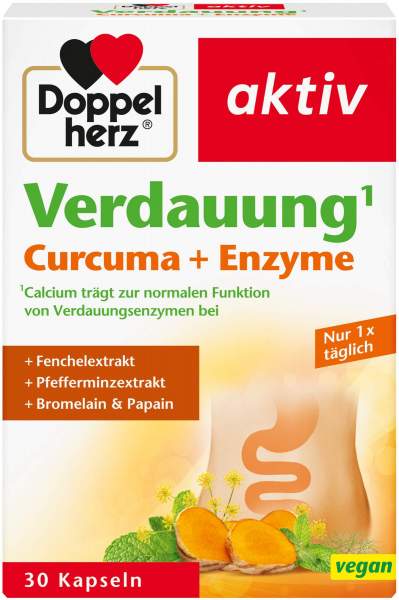 Doppelherz Verdauung Curcuma + Enzyme 30 Kapseln