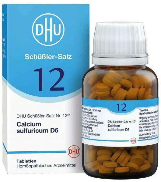 DHU Schüßler-Salz Nr. 12 Calcium sulfuricum D6 420 Tabletten