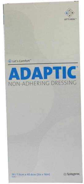 Adaptic 7,6x40,6cm 2014 Feuchte Wundauflage