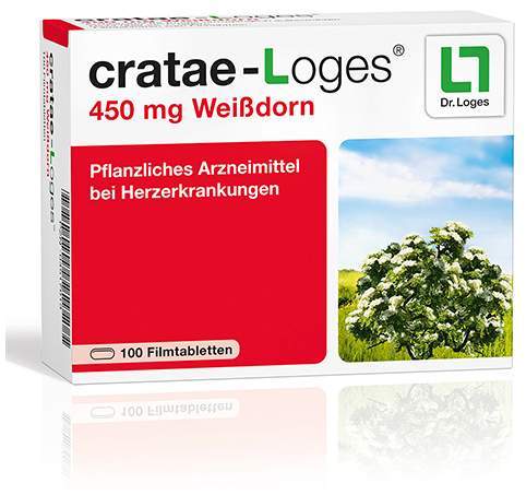 Cratae-Loges 450 mg Weißdorn 100 Filmtabletten