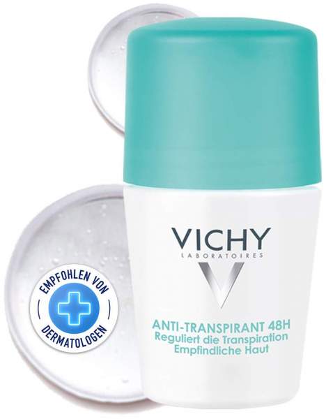 Vichy Deo Roll On Anti Transpirant 48h 50 ml Stift