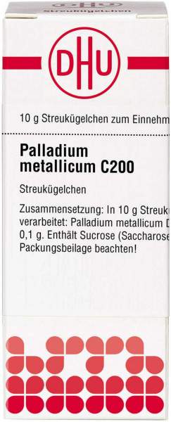 Dhu Palladium Metallicum C200 Globuli 10 G