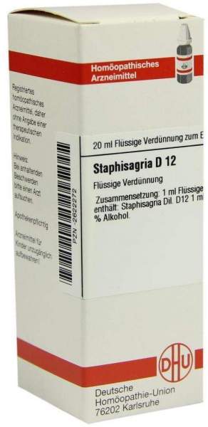 Staphisagria D 12 Dilution