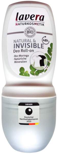Lavera Deodorant Roll-on natural &amp; invisible 50 ml