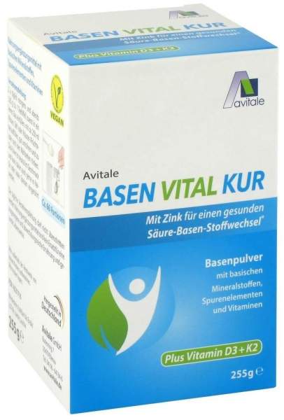Basen Vital Kur plus Vitamin D3 + K2 Pulver 255 g Pulver