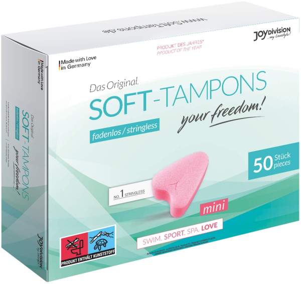 Soft 50 Tampons Mini