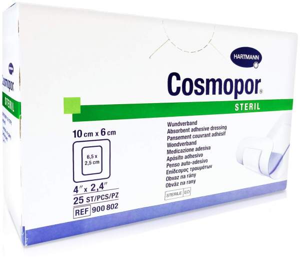 Cosmopor Steril 6x10 cm