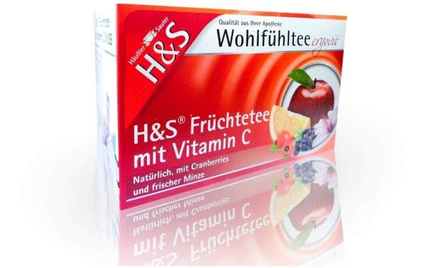 H&amp;S Früchte Mit Vitamin C 20 Filterbeutel