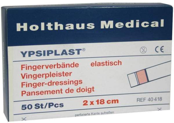 Fingerverband Ypsiplast 2 X 18 cm Elastisc Haut 50 Stück
