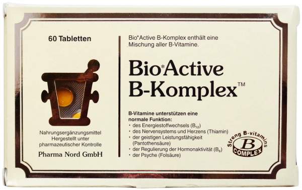 Bio Active B-Komplex 60 Tabletten