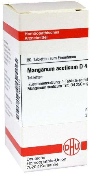 Dhu Manganum Aceticum D4 Tabletten