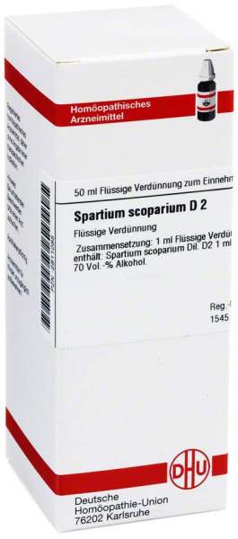 Spartium Scoparium D2 Dilution 50 ml Dilution
