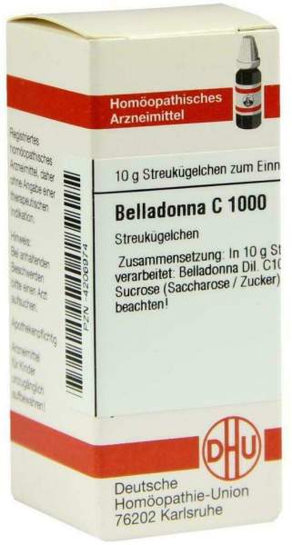 Dhu Belladonna C1000 Globuli