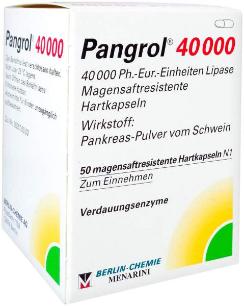 Pangrol 40000 Magensaftresistente Kapseln