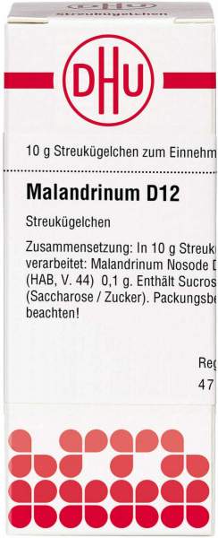 Dhu Malandrinum D12 Globuli 10 G